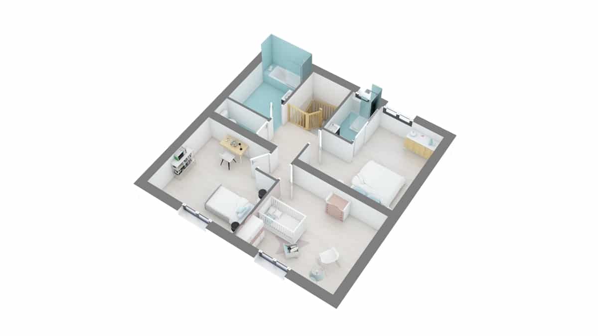 plan maison_lys-g1-axo_etage